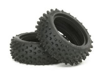 Tamiya 53088 4WD Square Spike Front Off Road Tyres