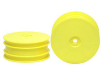 Tamiya 54286 DB01 Front Dish Wheels Fluorescent Yellow