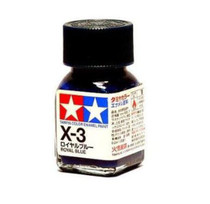 X-3 Tamiya 10ml Enamel Paint: Royal Blue