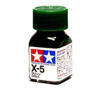 X-5 Tamiya 10ml Enamel Paint: Green