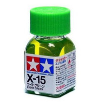 X-15 Tamiya 10ml Enamel Paint: Light Green