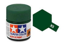 X5 Tamiya 10ml Gloss Acrylic Paint: Green