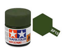 XF13 Tamiya 10ml Acrylic Paint: J.A. Green
