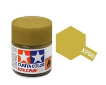 XF60 Tamiya 10ml Acrylic Paint: Dark Yellow
