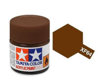 XF64 Tamiya 10ml Acrylic Paint: Red Brown
