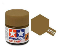 XF72 Tamiya 10ml Acrylic Paint: Brown (JGSDF)