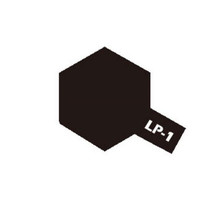LP-1 Tamiya 10ml Lacquer Paint: Black