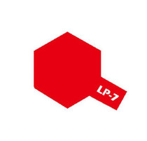 LP-7 Tamiya 10ml Lacquer Paint: Semi Pure Red