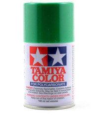 PS-25 Tamiya 100ml Polycarbonate Spray Paint: Bright Green