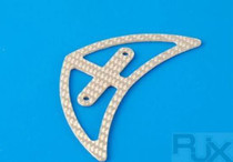 XT61120S - RJX X-Treme Silver Carbon Fiber Horizontal Fin
