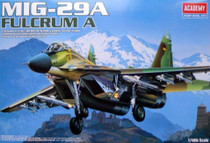 Academy 1/48 Mig 29A Fulcrum Plastic Model Aircraft