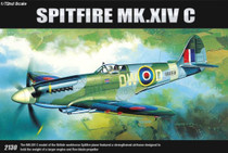 Academy 1/72 Spitfire Mk.Xivc Plastic Model Aircraft kitset