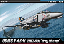 Academy 1/48 USMC F-4B Gray Ghost Model Kit