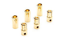 Dynamite Gold Bullet Connector Set 6.5mm 3PC