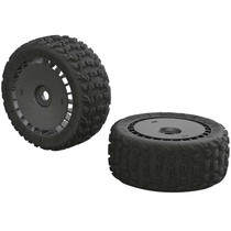 Arrma AR550048 1/8 KATAR T 6S Front/Rear 3.8 Pre-Mounted Tyres