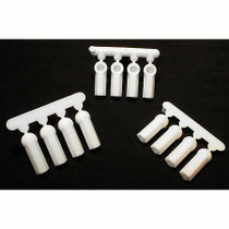 RPM 4-40 HD Rod Ends, Wht: LOS, ASC