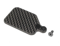 TLR 22X-4 Carbon Receiver Mounting Plate
