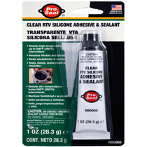 Pro Seal Clear RTV Silicone Adhesive & Sealant 28.3g