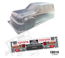 Team C Racing 1/10 Toyota Land Cruiser Crawler Wide Body Set 313mm