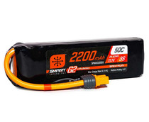 Spektrum 2200mAh 3S 11.1V 50C Smart G2 LiPo Battery w/IC3