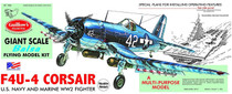 Guillows 1/16 Vought F4U-4 Corsair Flying Model Balsa Kit