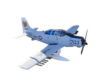 Seagull Models Double Seat AD-5/A-1E Skyraider 86" 35-60cc ARF Matt Grey