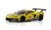 Kyosho Mini-Z MR03W-MM ASC Chevrolet Corvette C8.R Painted Body Set Yellow