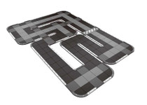 Kyosho 87053-01 Mini-Z GrandPrix Circuit 50 Large 63Pc Expansion Set