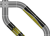 Scalextric C8194 Jump and Side Swipe Accessory Pack