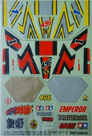Tamiya 15035 Mini 4WD Sticker Dash-1 Empror*