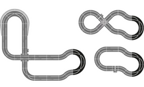 Scalextric  C8193 Racing Curves Track Accessory Pack