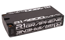 R1 Wurks 4800mAh 2S 7.6V 150C Graphine HV Shorty LiPo Battery 