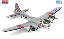 Academy 12414 1/72 B-17G Flying Fortress W/Nose Art Model Kit