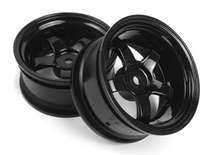  HPI Racing 160525 Work Meister S1 Wheel Black 26mm (6mm OS/2pcs)
