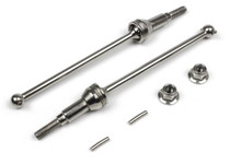 Blackzon Smyter Front Universal Steel Drive Shaft Set 2Pcs