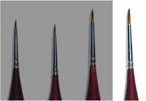 Italeri 52281 Synthetic Round 0/10 Brush W/Brown Tip Single Pack 