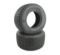DE Racing DER-G6R-C1 Mini G6T Rear Tires / Modified - Street Stock / Clay Compound / With Inserts