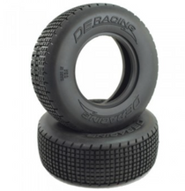 DE Racing DER-RLF1-D4 Regulator Late Model Front Tires / D40 Compound / With Inserts