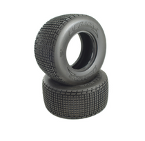 DE Racing DER-RLR1-D4 Regulator Late Model Rear Tires / D40 Compound / With Inserts