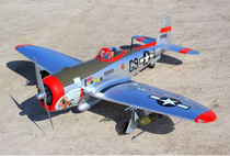 Seagull Models 2024 NEW 70" P-47D Thunderbolt Chief Ski-U-Mah 35cc ARF w/Electric Retracts