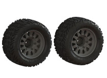 Arrma Vorteks dBoots 'Katar' Tire Set Glued 2pcs
