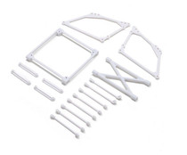 Losi LOS-2420 22S Sprint Top Wing Mount Set White
