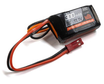 Spektrum 3S 11.1V 300mAh 30C LiPo Battery w/JST