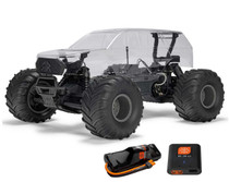 Arrma 1/10 GORGON 2WD RTA Kit Brushed Monster Truck Clear w/Battery&Charger