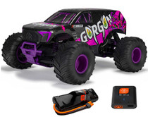 Arrma 1/10 GORGON 2WD RTR Brushed Monster Truck Purple w/Battery&Charger