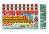 Tamiya 56534 1/14 Truck & Trailer Sticker Set