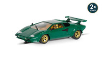 Scalextric C4500 Lamborghini Countach Green