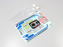 Kyosho SCB001B Clear Body Set for Scorpion 2014 w/Decals