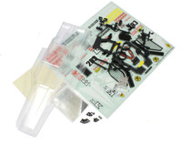 Kyosho SCB004C Tomahawk Clear Body Set w/Decals