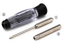 Tamiya 74131 Mini 4WD (+) Screw & Nut Driver Set